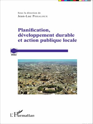 cover image of Planification, développement durable et action publique locale